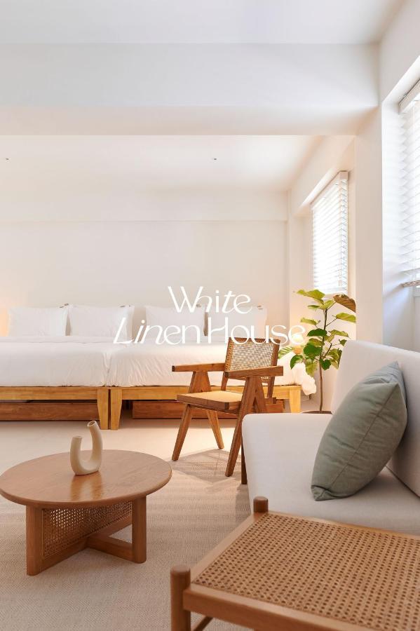 Апартаменты White Linen House Сеул Экстерьер фото