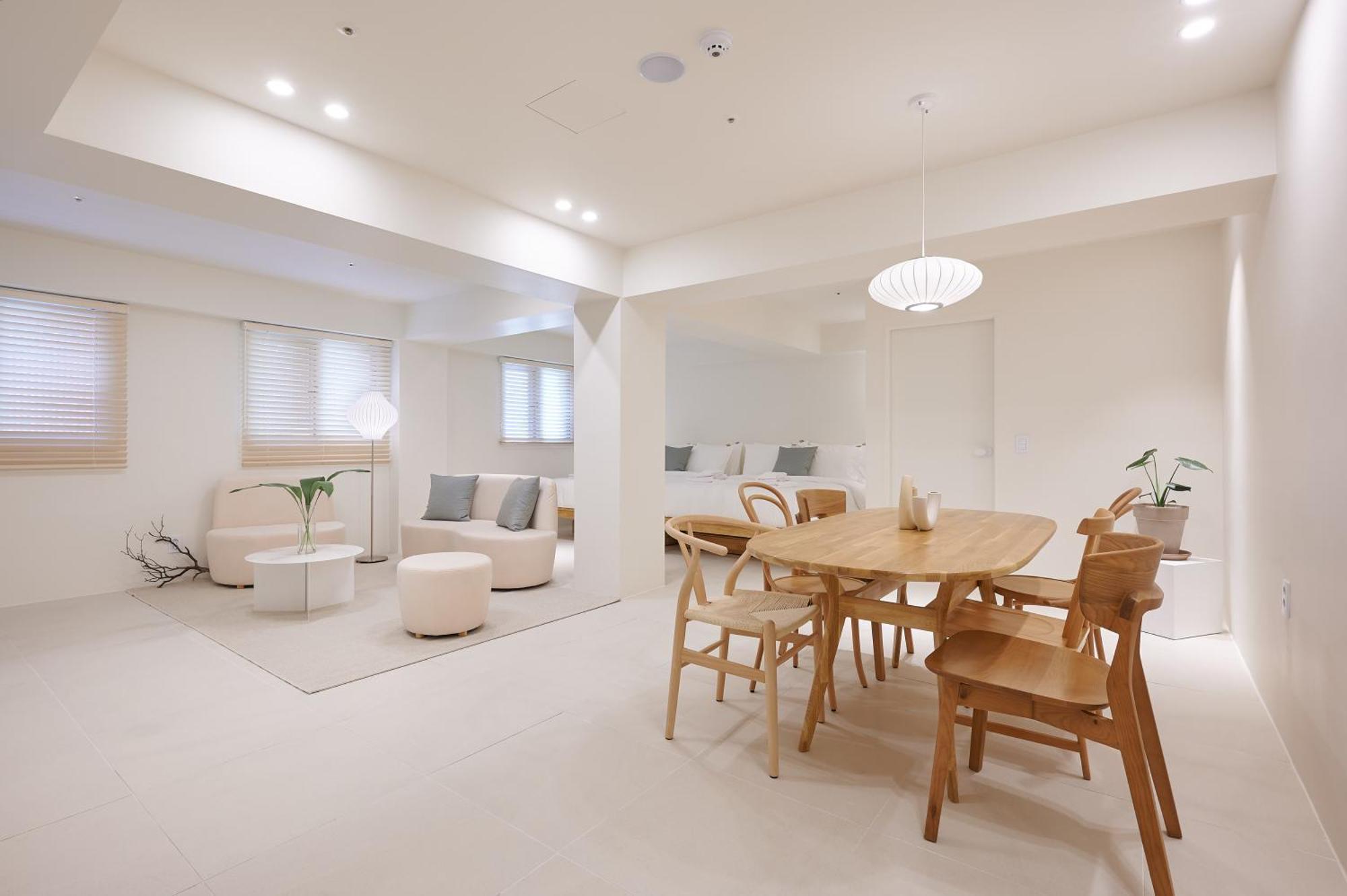 Апартаменты White Linen House Сеул Номер фото
